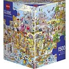 Puzzle 1500 pcs Schöne, Hollyworld