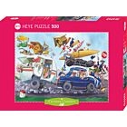 Puzzle 500 Pcs Classic Loup, Off On Holiday!