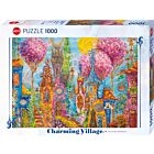 Puzzle 1000 Pcs Charming Village, Pink Trees
