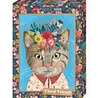 Puzzle 1000 Pcs Floral Friends, Pretty Feline