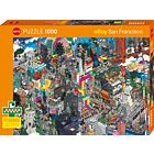 Puzzle 1000 Pcs eBoy, San Francisco Quest