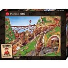 Puzzle 1000 Pcs Wanted! Getaway Car Fred