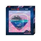Puzzle 1000 pcs Tiny Worlds, The Dolphins