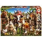 Puzzle 500 Pcs Os Traquinas da Quinta