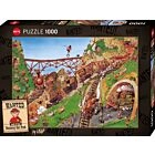 Puzzle 1000 Pcs Wanted! Getaway Car Fred