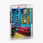 Puzzle 1000 Pcs Home Room With Red Sofa