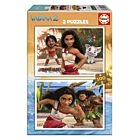 Puzzle 2x100 Pcs Vaiana 2