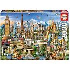 Puzzle 2000 Pcs Símbolos da Europa