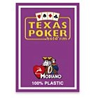 Cartas Texas PK Jumbo Disco Violeta