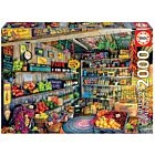 Puzzle 2000 Pcs Loja de Comidas