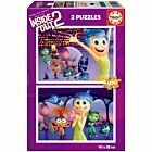 Puzzle 2x100 Pcs Inside Out 2