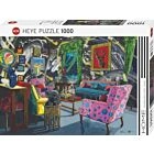 Puzzle 1000 Pcs Home Room With Deer