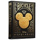 Cartas Bicycle Mickey Mouse Black and Gold
