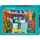 Puzzle 1000 Pcs Daily Life In the Courtyard