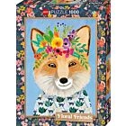 Puzzle 1000 Pcs Floral Friends Friendly Fox