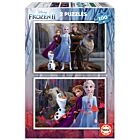 Puzzle 2x100 Pcs Frozen 2