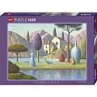 Puzzle 1000 Pcs Timeless Lady in Blue