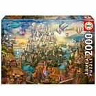 Puzzle 2000 Pcs Cidade dos Sonhos