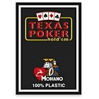 Cartas Texas PK Black 100% Plástico