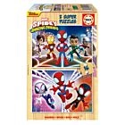 Puzzle 2x16 Pcs Spidey & Amazing Friends