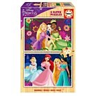 Puzzle 2x50 Pcs Disney Princess