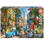 Puzzle 4000 Pcs Ruas de Paris