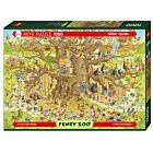 Puzzle 1000 Pcs Degano Zoo, Monkey Habitat