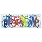 116139-Puzzle-1000-Pcs-Bike-Art-Colourful-Row-HEYE-29737