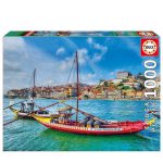 118001-Puzzle-1000-Barcos-Rabelos-Porto-EDUCA-17196-a