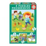 Animais de Quinta – Puzzles Progressivos