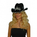 Chapéu de Cowboy c Tiara