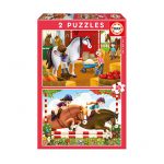 Cuidando dos Cavalos – 2×48 Puzzles Progressivos