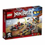 Lego Ninjago Perseguição de Moto Nin