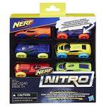 Nerf Nitro Foam Car 6PK AST