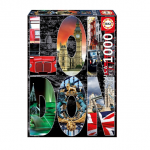 Puzzle-1000-Pcs Colagem-de-Londres-16786