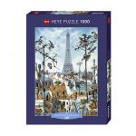 Puzzle 1000 Pcs Loup, Eiffel Tower-1