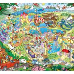 Puzzle 1000 Pcs Lyon Fun Park Trip2