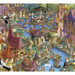 Puzzle 1000 Pcs Ruyer, Bunnytown