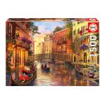 Puzzle 1500 Entardecer em Veneza