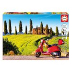 Puzzle 1500 Moto na Toscana