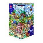 Puzzle 1500 Pcs Berman, Happytown