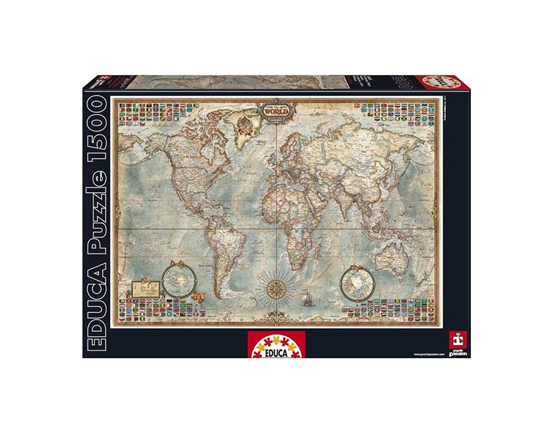 150 Puzzle mapa Portugal - Educa Borras