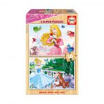 Puzzle 2 x 16 Princesas Disney