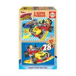 Puzzle 2 x 25 Mickey & The Roadster Racers