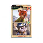 Puzzle 2 x 25 Pcs Zootopia