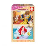 Puzzle 2 x 25 Princesas Disney