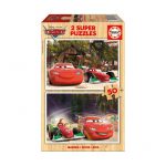 Puzzle 2 x 50 Pcs Cars