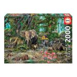 Puzzle 2000 Pcs Selva Africana