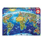 Puzzle 2000 Símbolos do Mundo-1