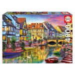 Puzzle 4000 Pcs Canal de Colmar França